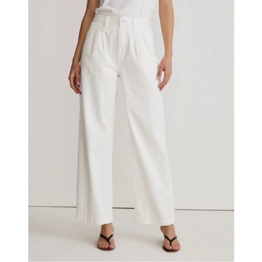 Madewell Harlow Wide-Leg Trouser Baloon Straight Jeans 26